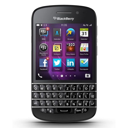 Blackberry Q10 | Touch and Type | Qwerty Keypad | 16GB Storage | 2GB RAM | Dual Core Cortex A9 | 8MP Camera | Official PTA Approved | Mobile Phone