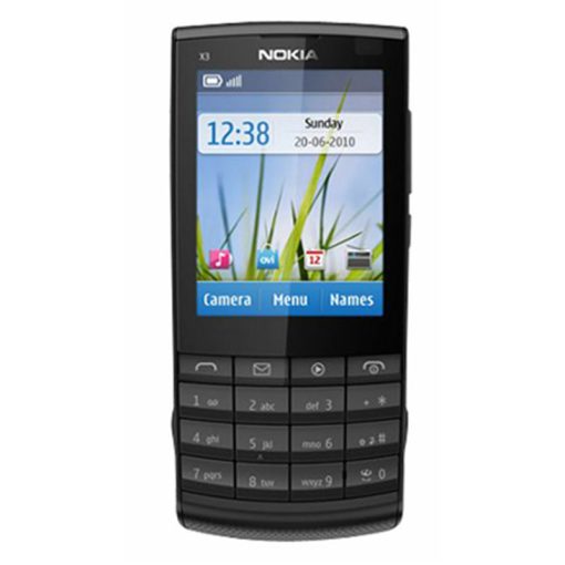 Nokia X3-02 | Touch and Type | WIFI | Facebook Supported | 5MP Camera | PTA Approved | Mobile Phone