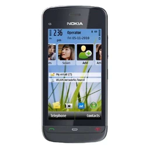 Brand New Nokia C3-05 – 3.2 inches Display – 5MP Camera TFT Resistive Touchscreen – Wi-FI Supported