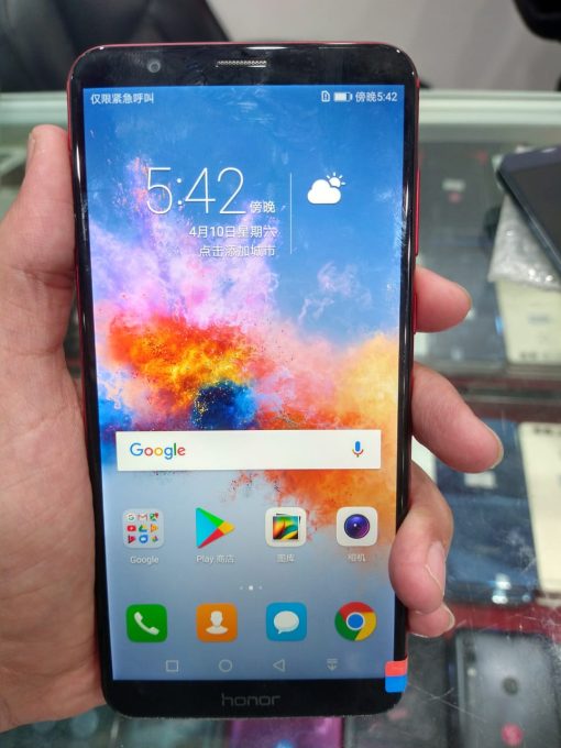 Huawei Honor 7x 4GB Ram 64GB Storage Dual Sim – 5.93 inches Display Dual Camera – Fingerprint  Sensor Android 8.0 –  PTA approved