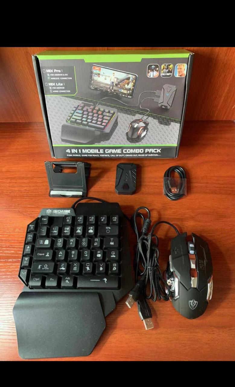 Android And ios 4 in 1 Mobile Game Combo Pack With Keyboard And Mouse ...