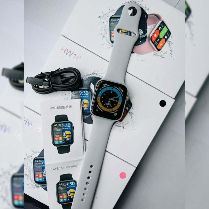 HW16 Smartwatch 6 Silicone Strap Heart Rate Sensor Best prices