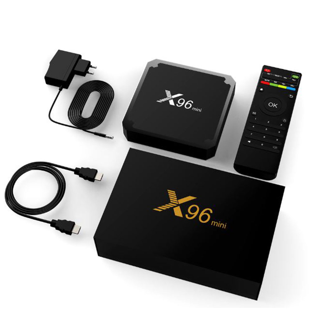 Box Smart TV X96 Mini (Android - 4K Ultra HD - 2 GB RAM - Wi-Fi)