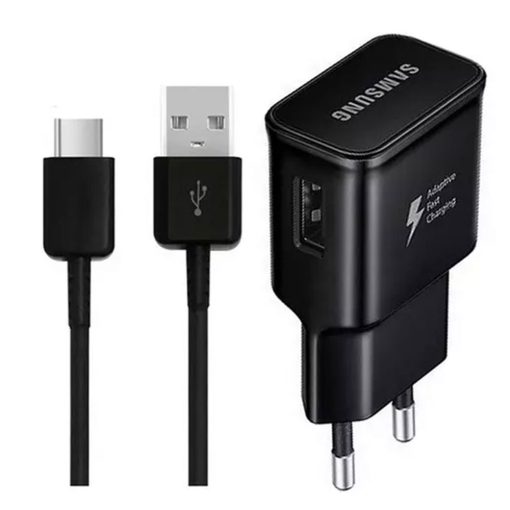 Samsung | 15W | Fast charger | With USB Type-C Cable | Cable & Charger