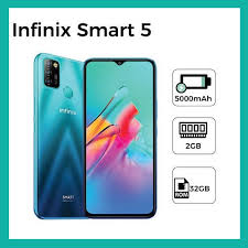 Infinix Smart 5 3GB Ram 64GB Storage Dual Sim – 6.6 inches Display Triple Camera – Fingerprint 4G Supported – 5000 mAh Big Battery – Box Pack PTA approved