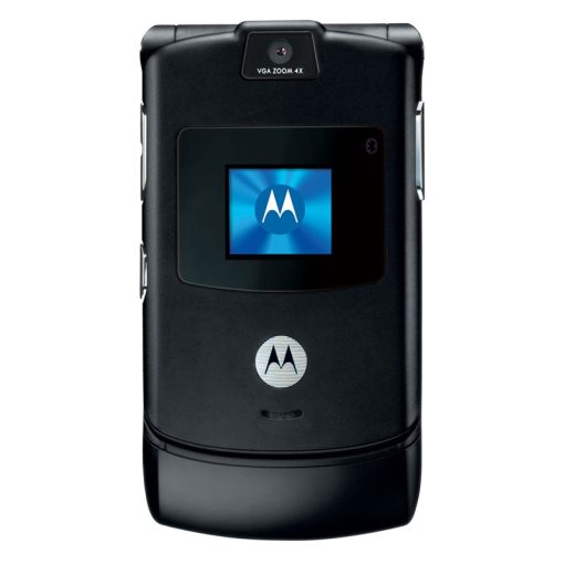 Motorola Moto Razr V3 | Flap Phone | Bluetooth | MP4 video | Official PTA Approved | Mobile Phone