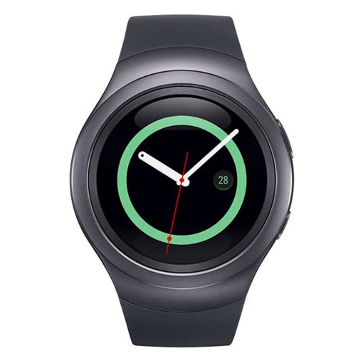 Samsung Gear S2 | Silicone Strap | Wi-Fi Supported | Wireless Charging | Heart Rate Monitor | IP68 Water Resistant | Smart Watch