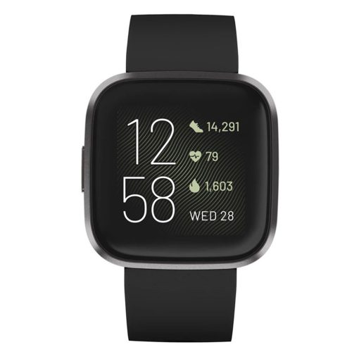 Fitbit Versa 2 Premium | Silicone Strap | Health And Fitness Watch | Fitness Features | Heart Rate Monitor | AMOLED Display | 6+ Day Battery Life | Smart Watch