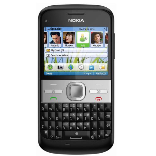 Nokia E5 | Keypad Mobile | FM Radio | MP3/MP4 Player | SD Card Supported | With Box And Accessories | PTA Approved | Mobile Phone