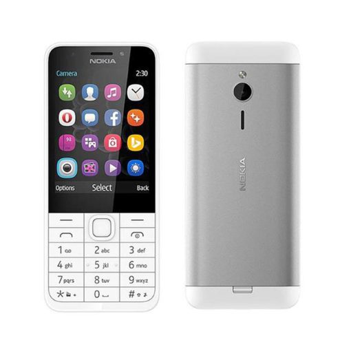 Nokia 230 | Keypad Mobile | FM Radio | MP3/MP4 Player | SD Card Supported | With Box | With Complete Accessories | PTA Approved | Mobile Phone