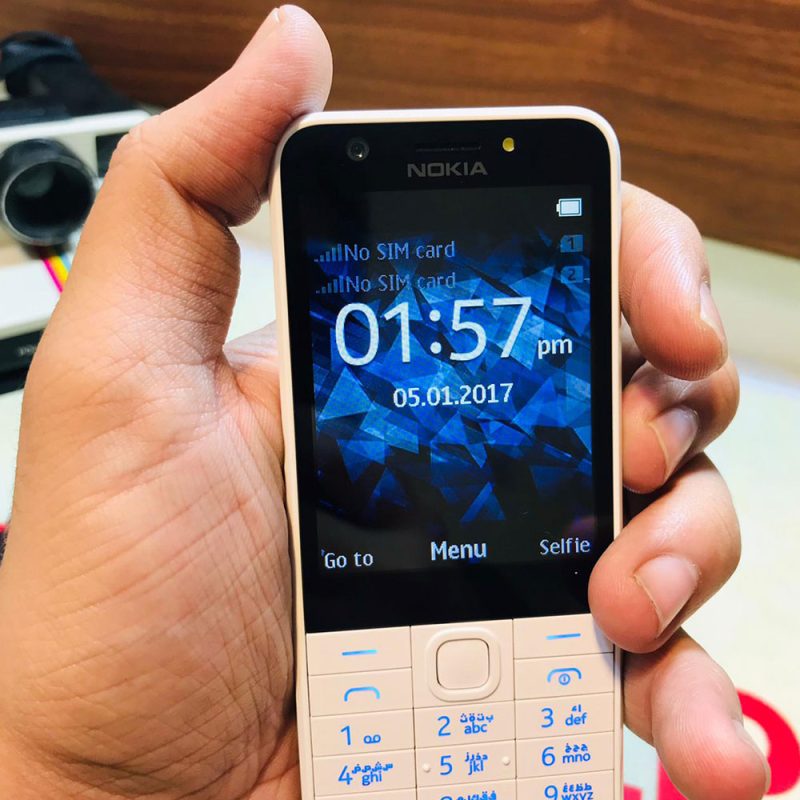 Nokia 230 Keypad Mobile FM Radio MP3/MP4 Player SD Card