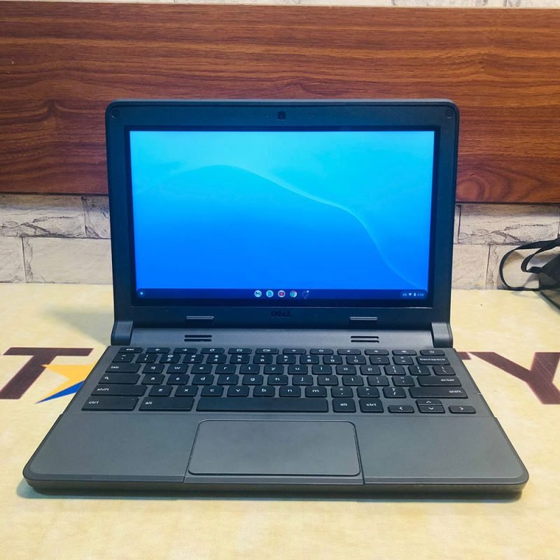 Dell Chromebook 11 – Intel Celeron, 4GB RAM, 16GB SSD, Chrome OS – Grade B Used – P22T001