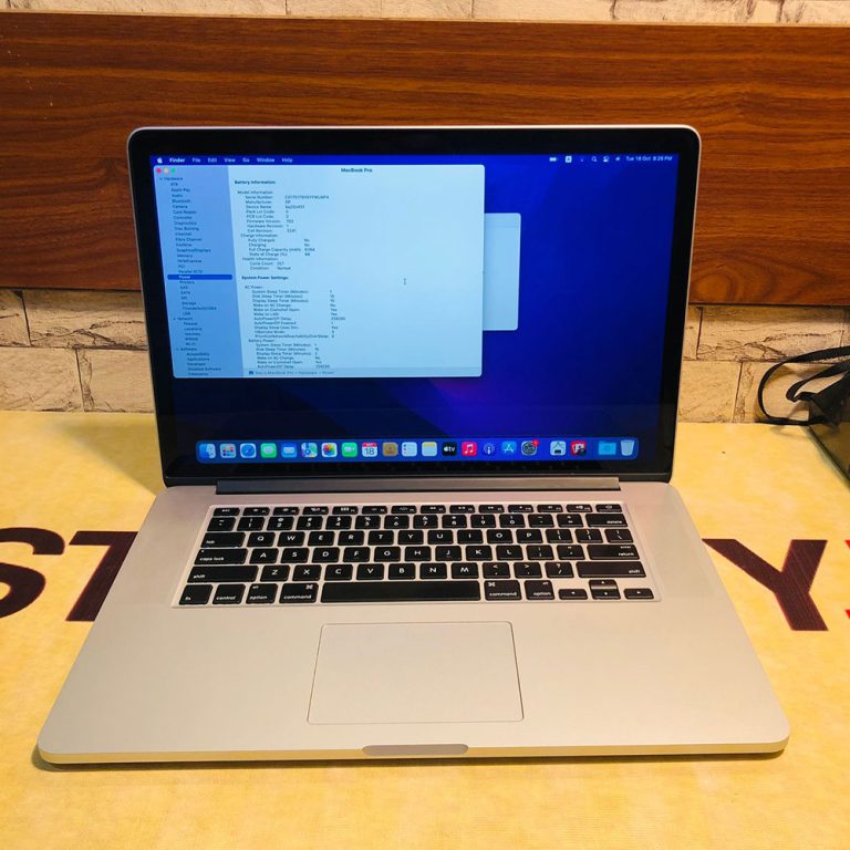 Apple MacBook Pro 2015 500GB SSD 16GB RAM 2.2GHz QuadCore Core