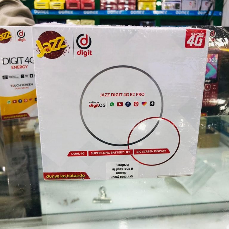 Jazz Digit 4G E2 Pro WiFi Hotspot Dual Sim WhatsApp