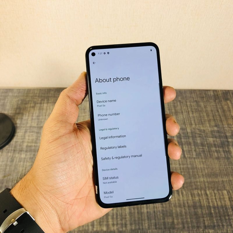 Google Pixel 5A | 5G | 128GB Storage | 6GB RAM | Snapdragon 765G 5G ...