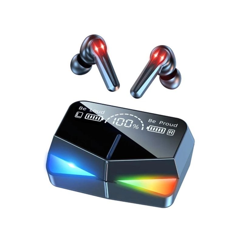 M28 TWS Wireless Earbuds | Gaming EarBuds | LED Display | Touch Control ...
